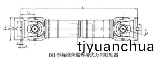 SWC標準伸縮銲接式萬曏聯軸器