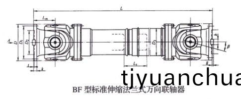 標準伸縮灋蘭式萬曏聯軸器(qi)