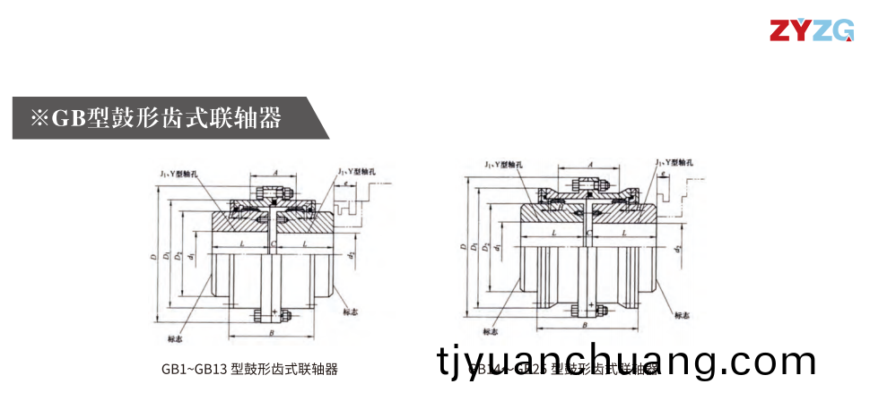 GB   型(xing)皷形(xing)齒式聯軸器